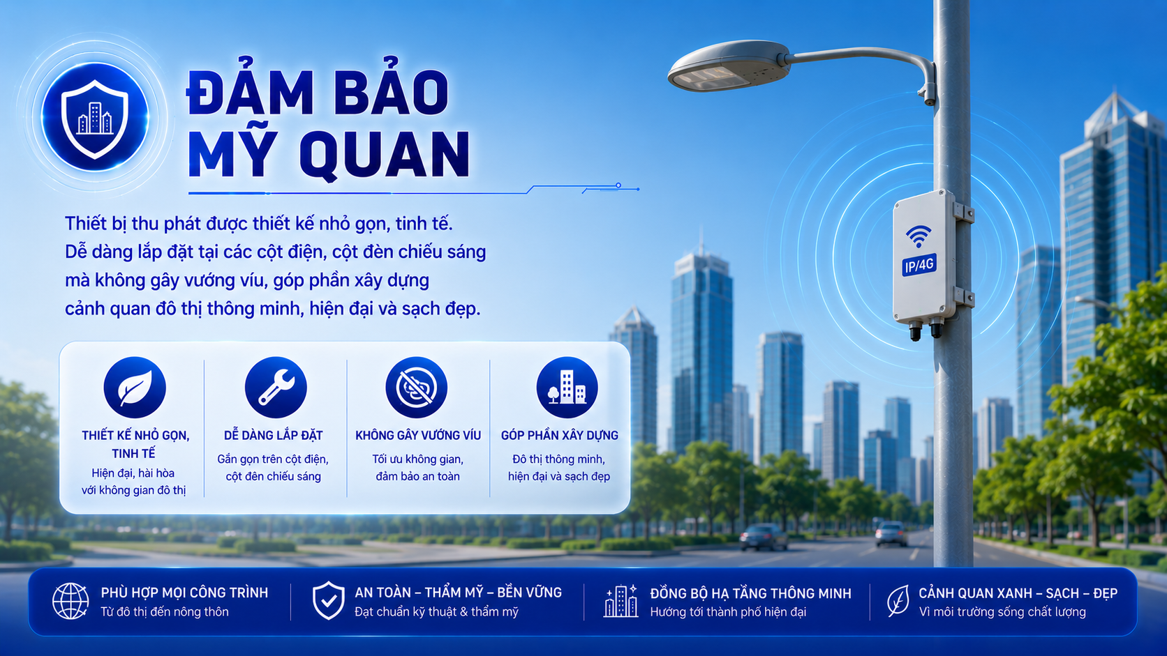 Đảm bảo mỹ quan đô thị